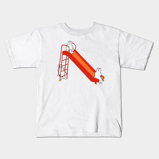 Playground Kids T-Shirt by slugspoon